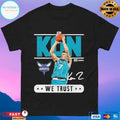 Kon Knueppel Charlotte Hornets Trust We Trust T-shirts