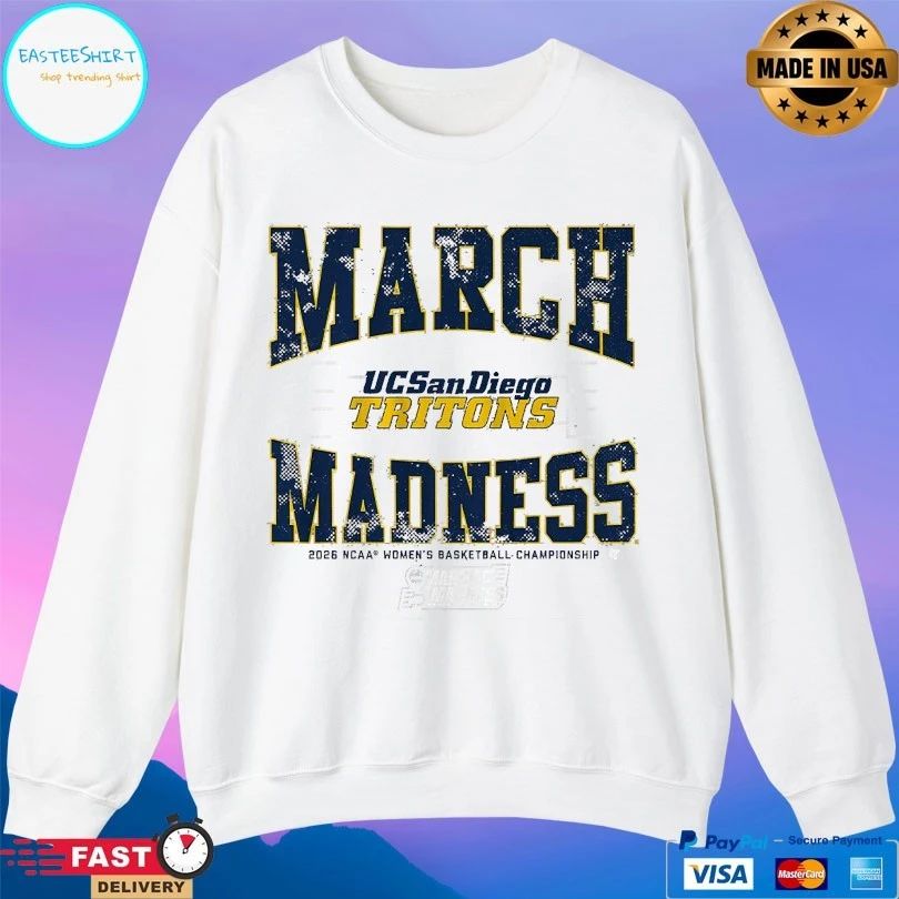 Uc San Diego Tritons Wbb March Madness 2026 Ncaa Women’s Basketball Championship T-shirts