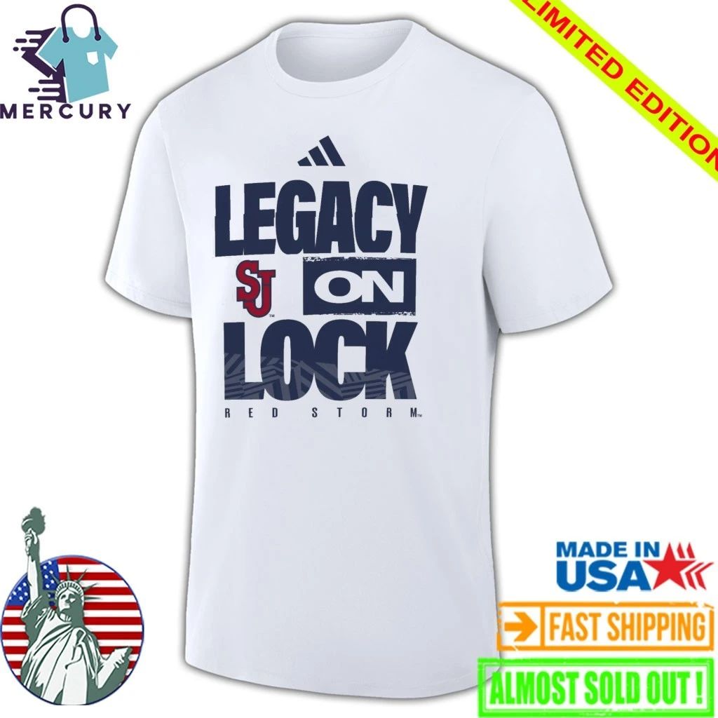 St. John’s Red Storm Legacy On Lock Shirt