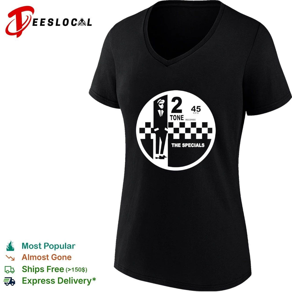 2 Tone Records 45 RPM The Specials Ska T-shirt