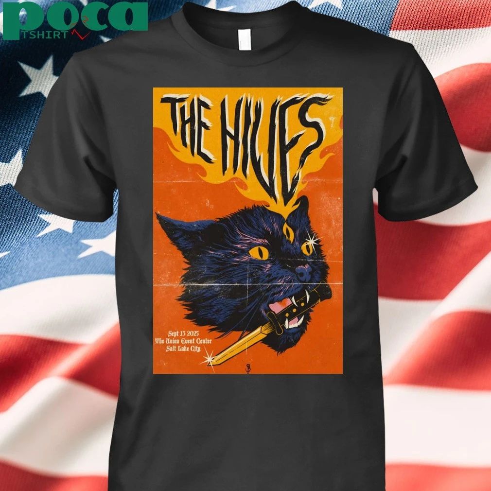 The Hives Salt Lake City UT 9.13.2025 Poster T-shirt