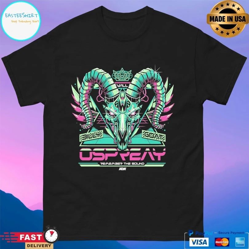 Will Ospreay Remember The Sound Billy Goat Skull T-shirts
