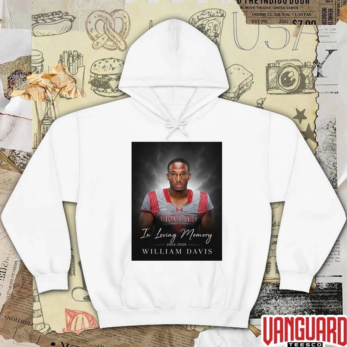 In Loving Memory 2002- 2026 William Davis Black College Exp Sports Reporter Poster t-shirt