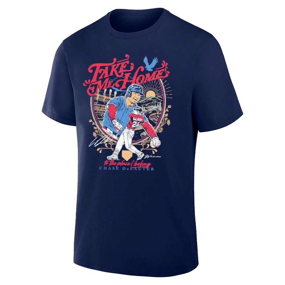 Chase Delauter Cleveland Guardians Take Me Home To The Place I Belong Shirt