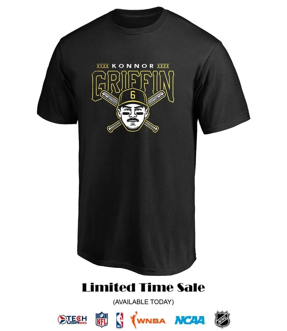 Jolly Konnor Griffin #6 Pittsburgh Pirates T-shirt