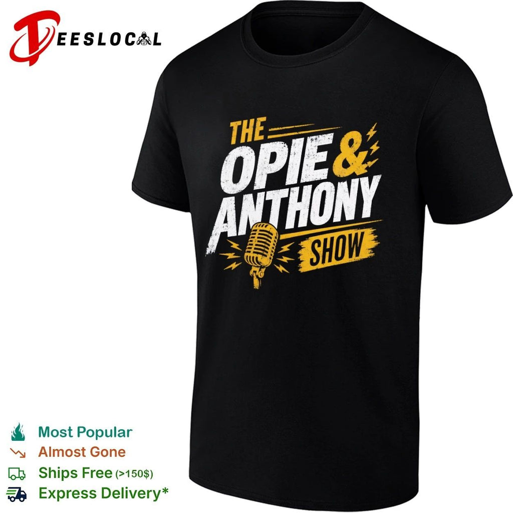 The Opie and Anthony Show Distressed Radio Broadcast T-shirt
