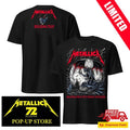 Metallica Keith Stanley Art 2026 Bologna M72 Tour Official T-Shirt