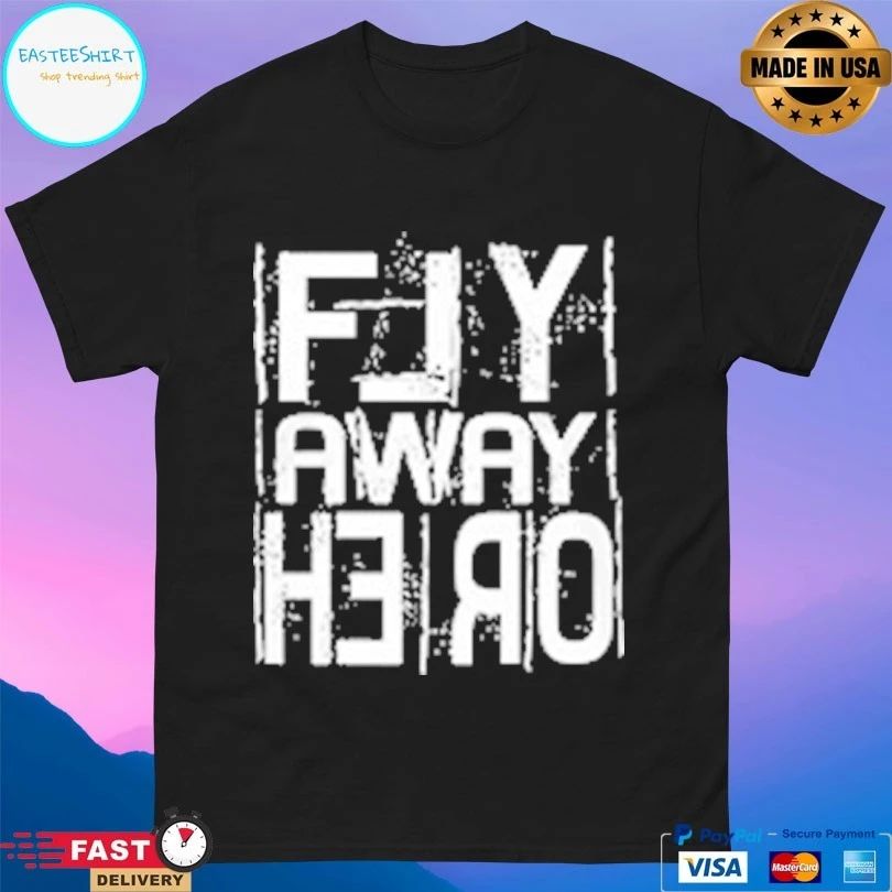 Fly Away Hero Logo T-shirts