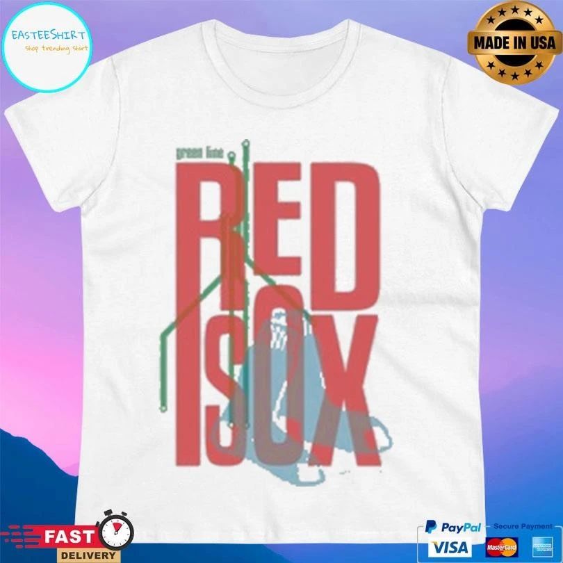 Green Line Boston Red Sox T-shirts