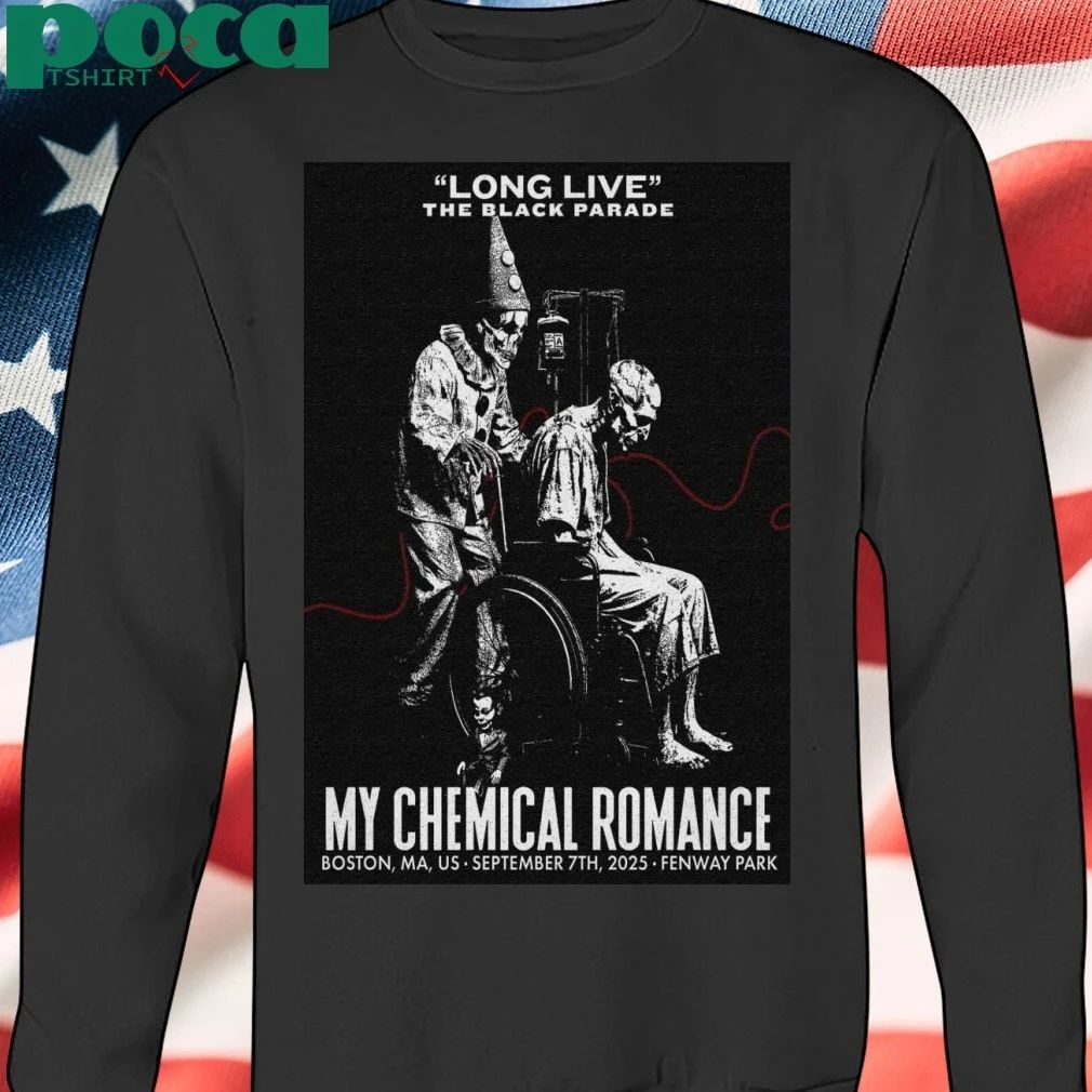 My Chemical Romance Boston Event 09.07.2025 Poster T-shirt