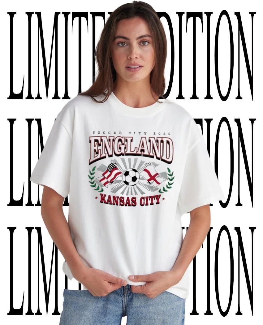 Soccer City 2026 England Kansas City shirt
