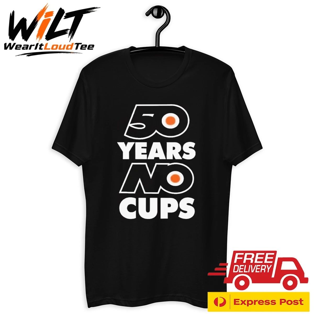 Erik Karlsson Flyers 50 Years No Cups Shirt
