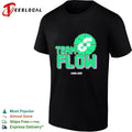 Team Flow Ballerz basketball pixel art T-shirt