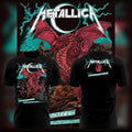 Metallica M72 World Tour Cardiff Dragon T-Shirt – June 28 2026 Principality Stadium Duchess Of Dark Art Pop-Up Merchandise