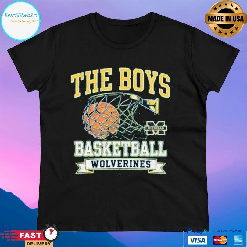 Michigan Wolverines The Boys Basketball 2026 T-shirts