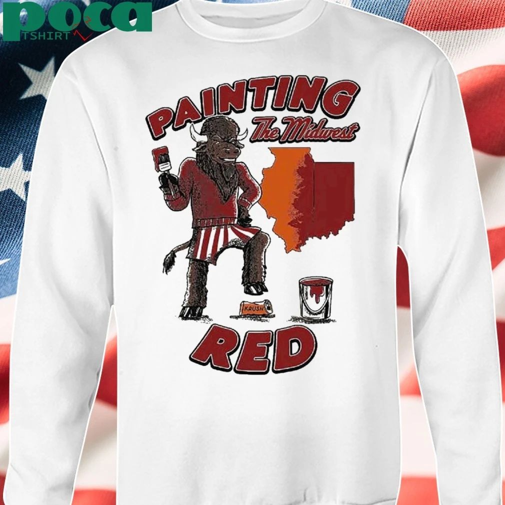 Painting The Midwest Red Shirt