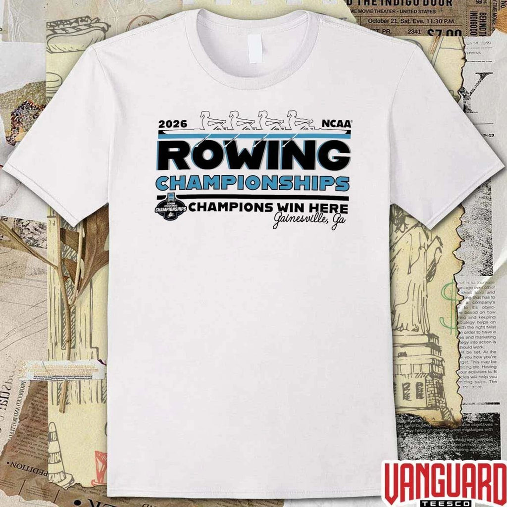 2026 NCAA Divisions I, II, III Rowing Championships Champions Win Here Gainesville GA t-shirt