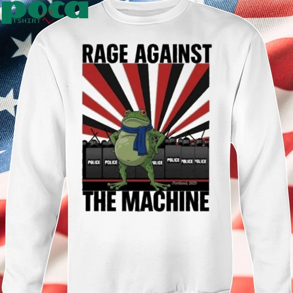 Viral Rage Against The Machine Frog Political Protest 2025 Shirt