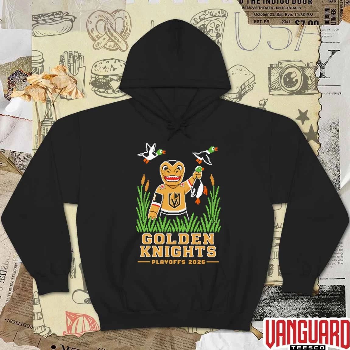 Vegas Golden Knights Duck Hunting Playoffs 2026 NHL Hockey t-shirt