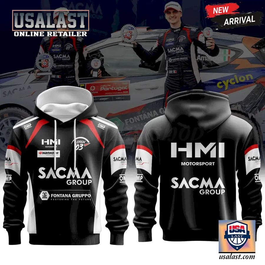 Matteo Fontana WRC3 Racing Apparel Hoodie Shirt