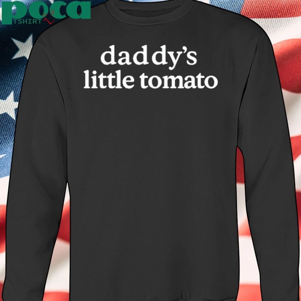 Olandria Wearing Daddy’s Little Tomato Shirt