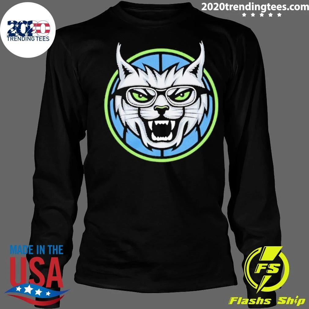 Basketball Goggles Lynx Cat Mascot Sports Shirt