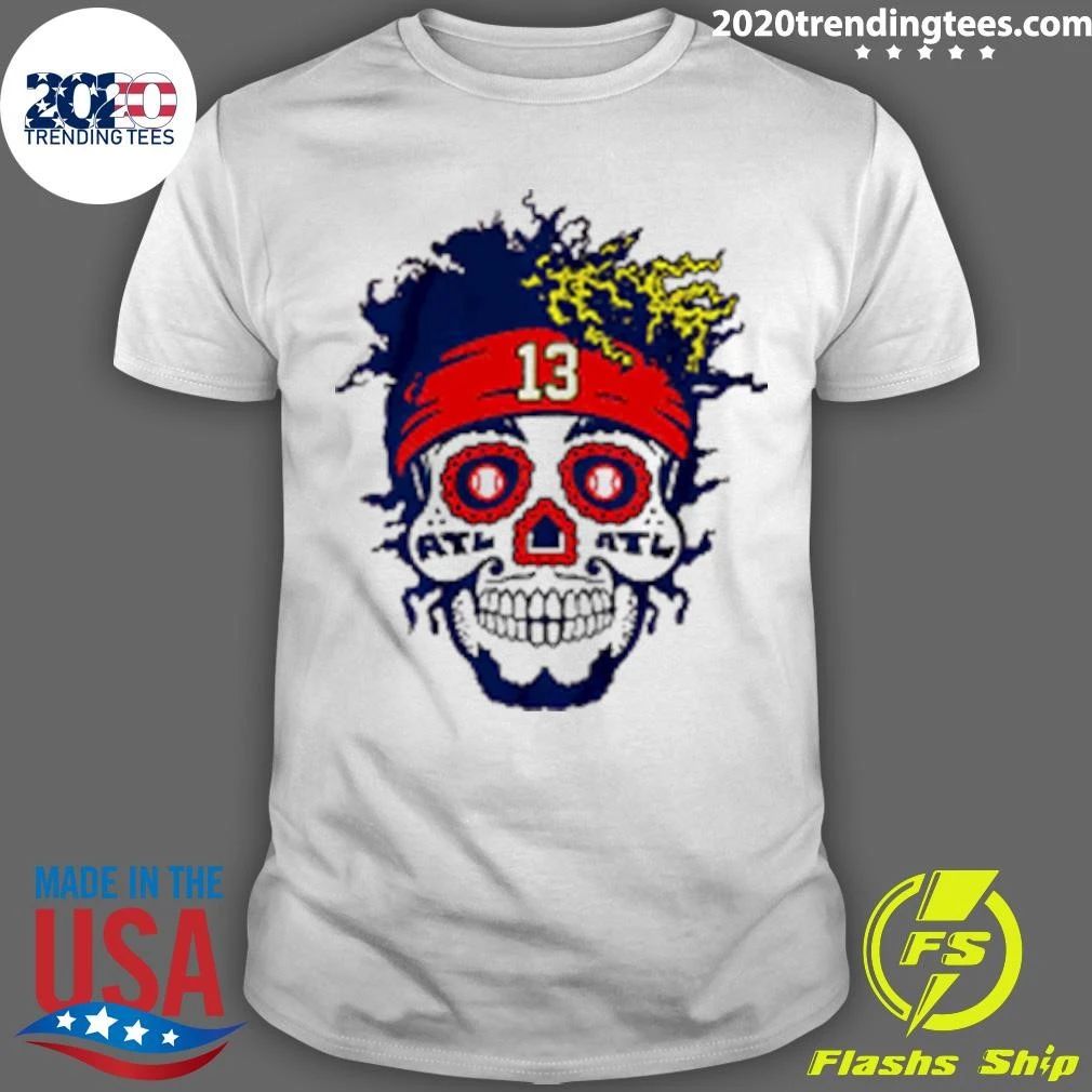 Ronald Acuña Jr Sugar Skull Shirt