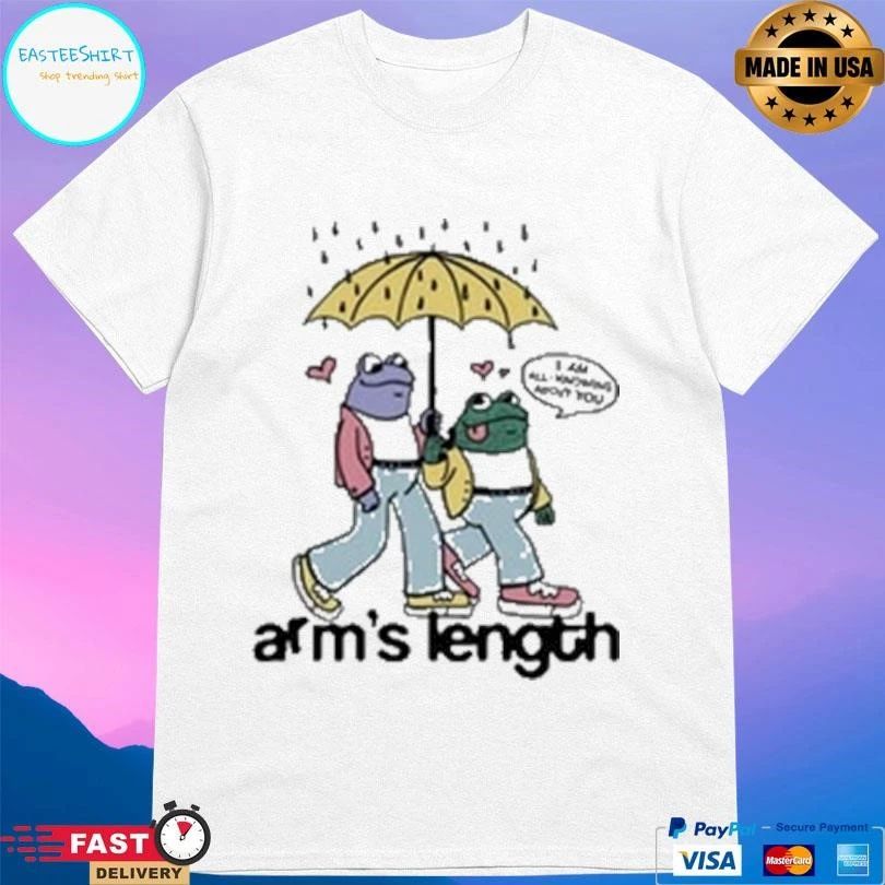 Arm’s Length Frog And Toad T-shirts