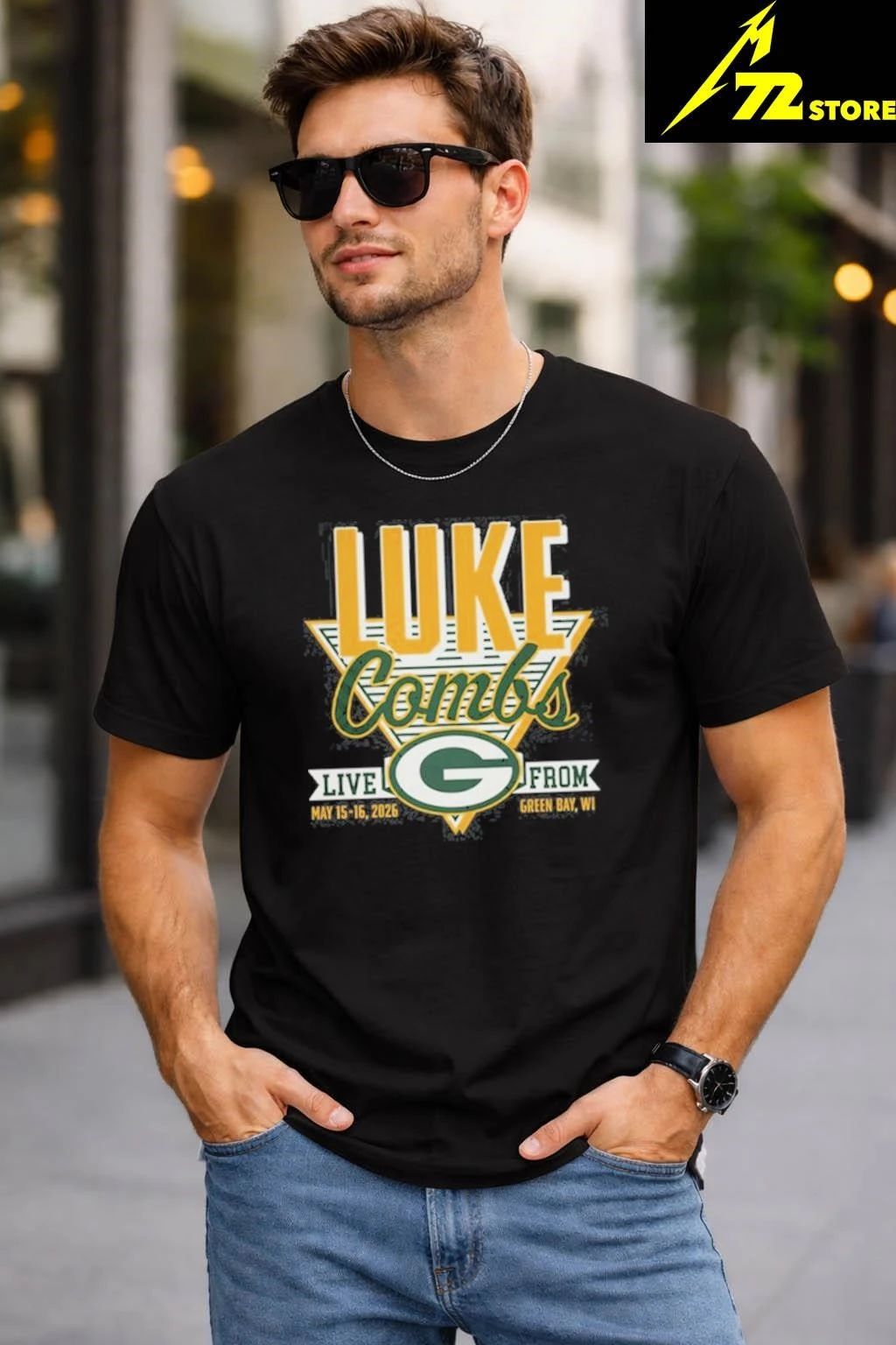Luke Combs Event Tee Green Bay Wisconsin On May 15 16 2026 Shirt