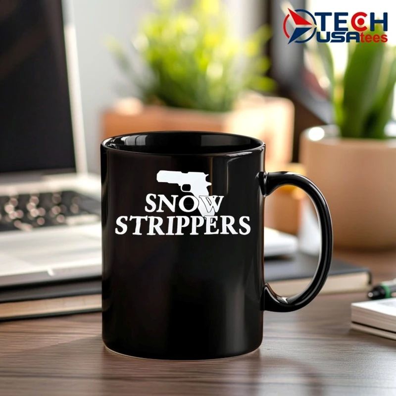 Snow Strippers gun shirt