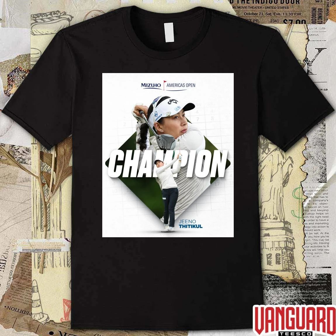 Jeeno Thitikul 2026 Mizuho Americas Open Champion Poster t-shirt