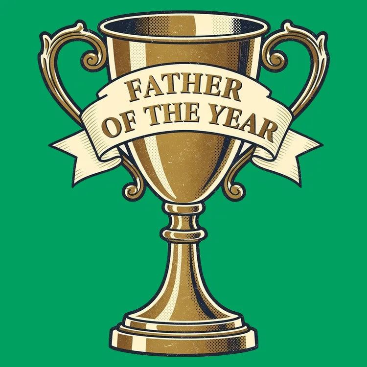 Father of the Year Trophy Design