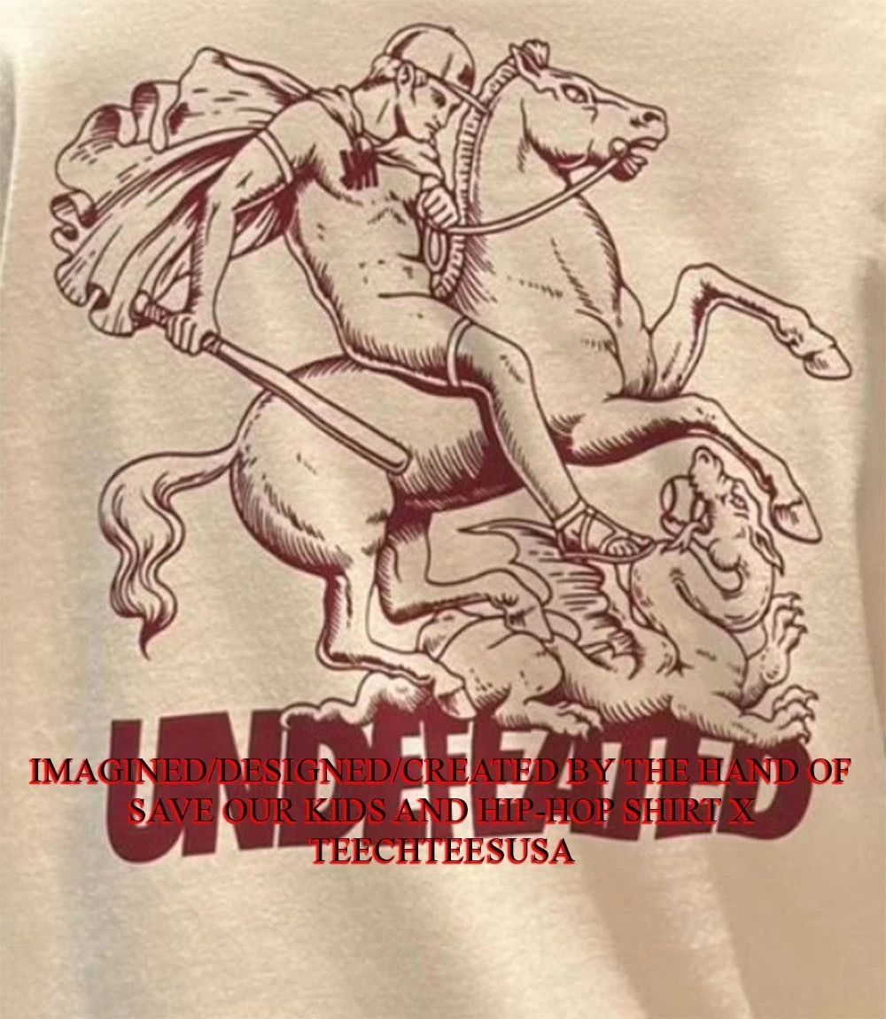 Undefeated riding horse shirt