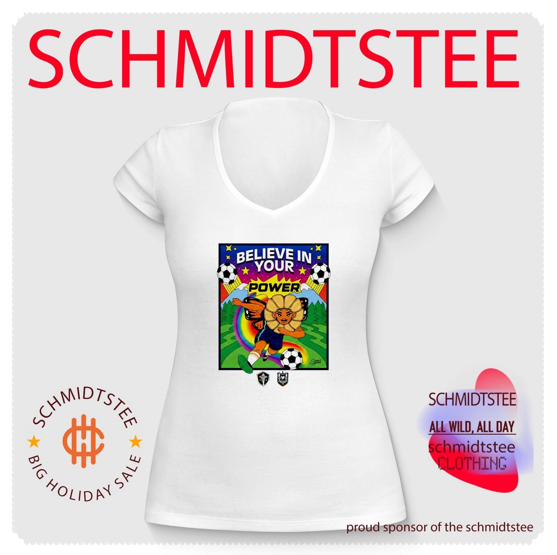 Pride Believe In Your Power Soccer shirt