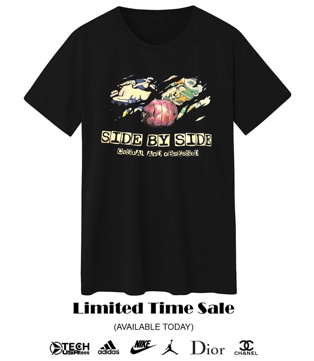 Side by side casual and obsessed shirt