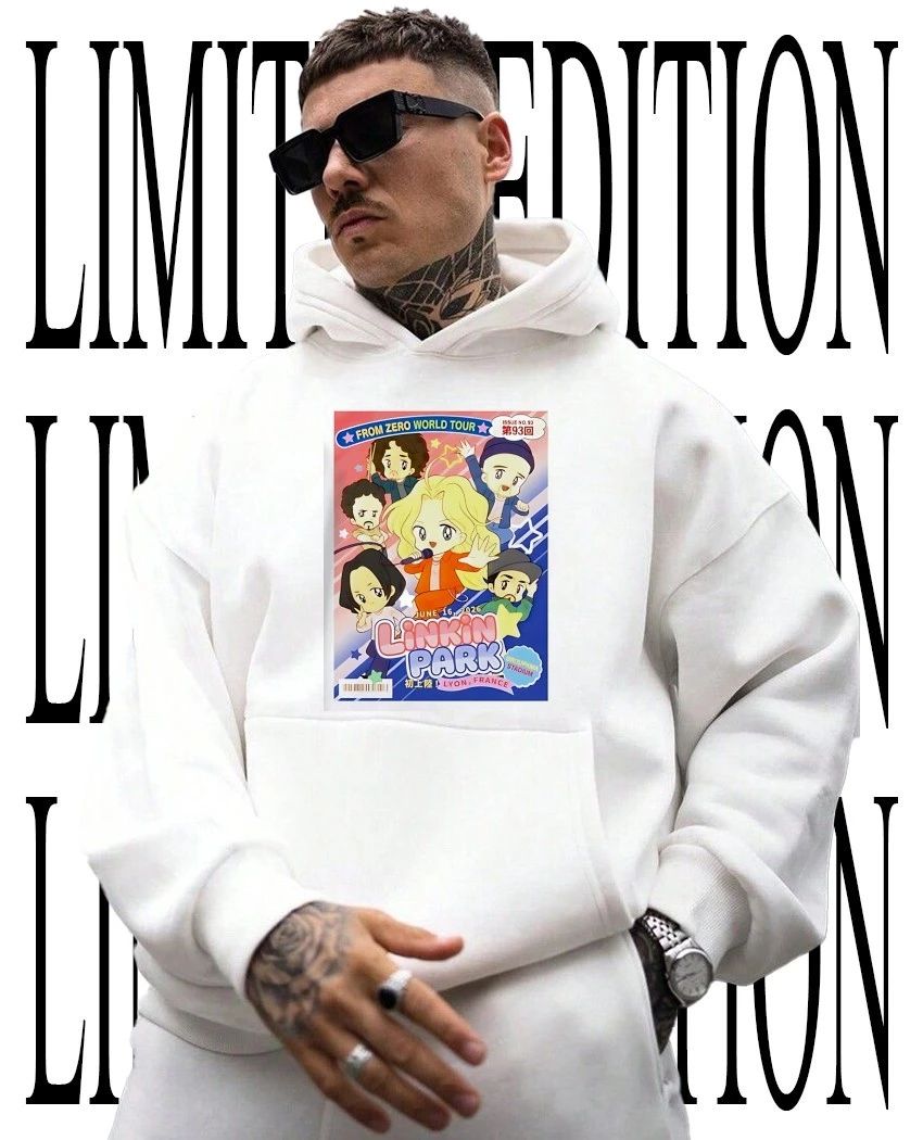 Linkin Park From Zero World Tour Chibi Anime Concert Poster shirt