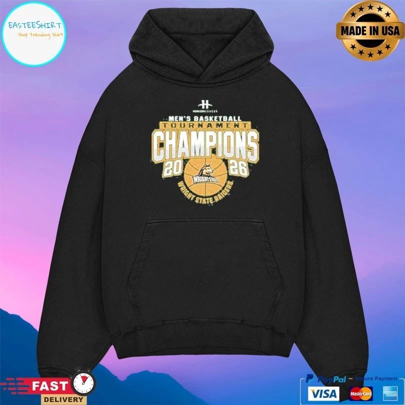 Men’s Basketball Tournament Wright State Raiders Horizon League Champions 2026 T-shirts