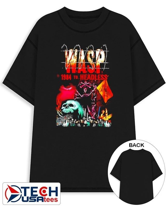 W.A.S.P. 1984 to Headless shirt