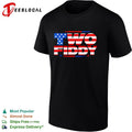 Two Fiddy American Flag south park funny T-shirt