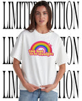 Too hot to be straight rainbow shirt