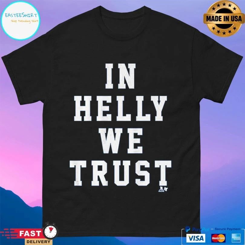 Connor Hellebuyck In Helly We Trust T-shirts