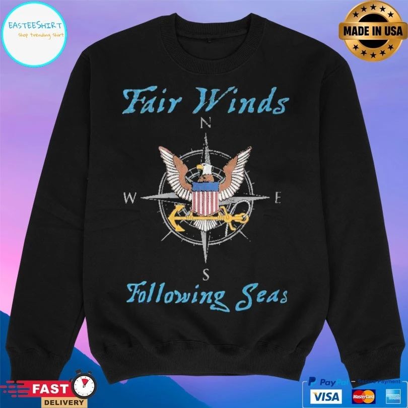 Fair Winds Following Seas Logo T-shirt