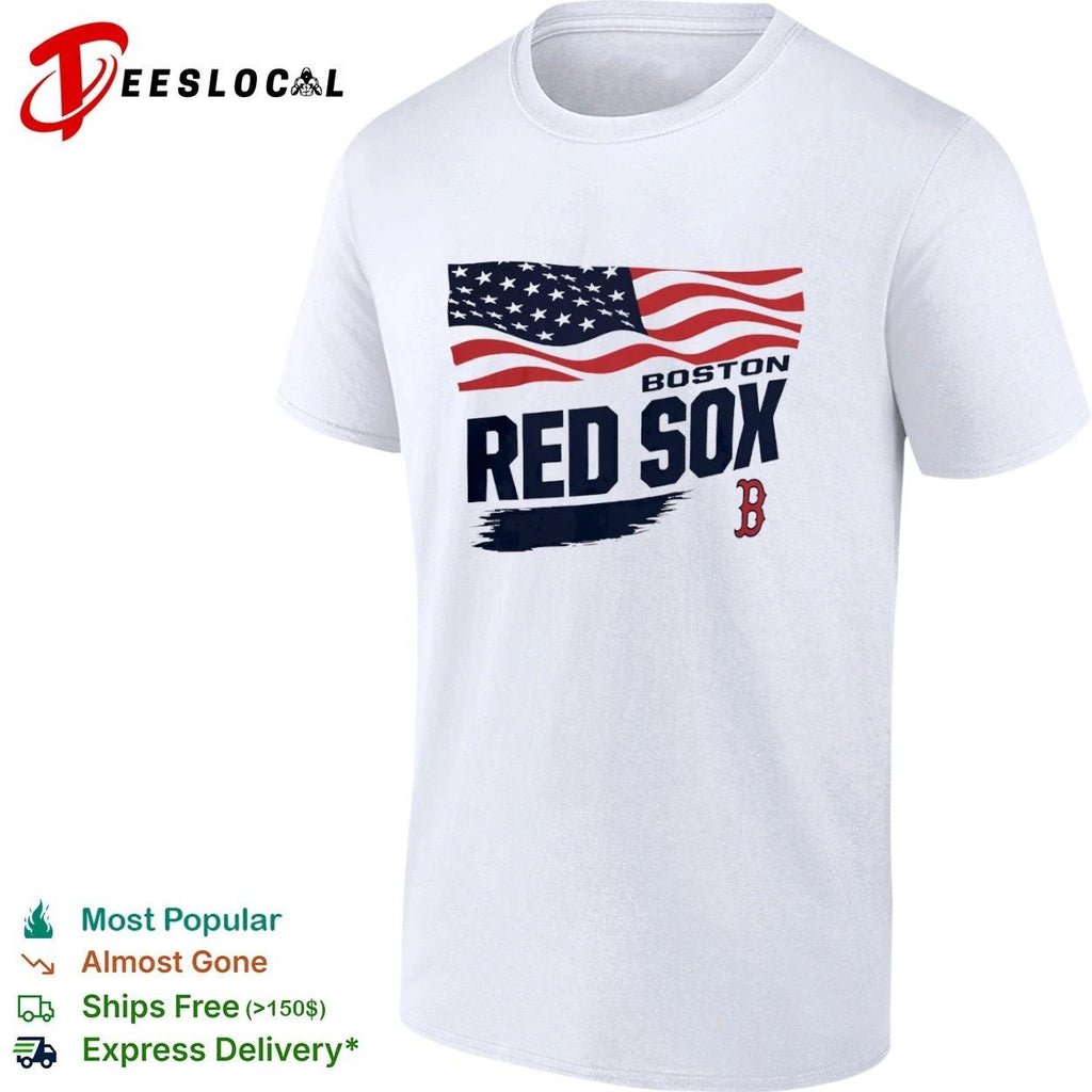 Boston Red Sox Starter Waving Flag MLB T-shirt