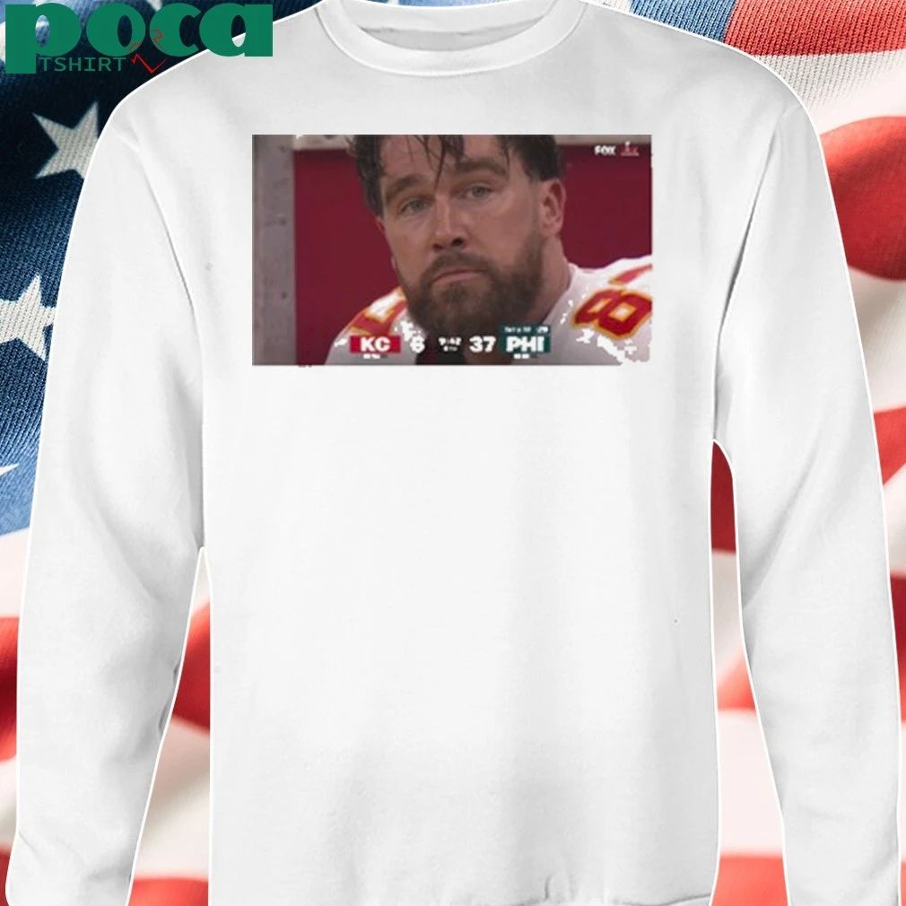 Kelce’s Face In That Loss T-shirt