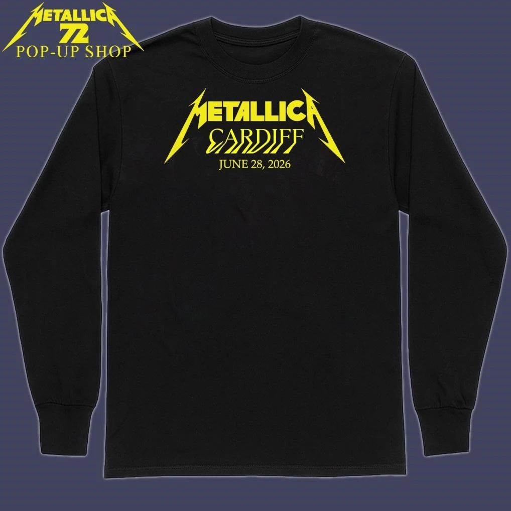 Metallica M72 Cardiff July 28, 2026 Wales T-Shirt