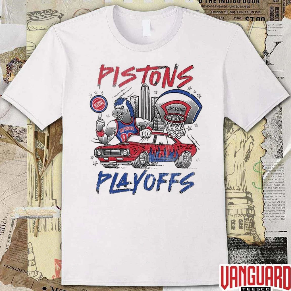 Detroit Pistons Playoffs 2026 Just Juliana NBA Basketball t-shirt