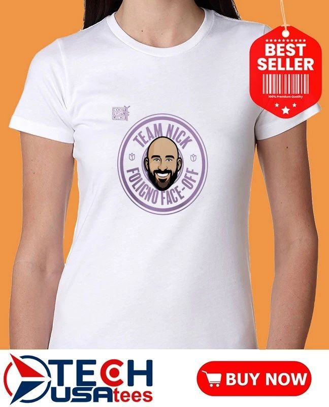 Team Nick Foligno face-off shirt