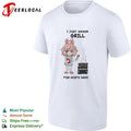 I Just Wanna Grill for God’s Sake Anime Bunny Girl T-shirt