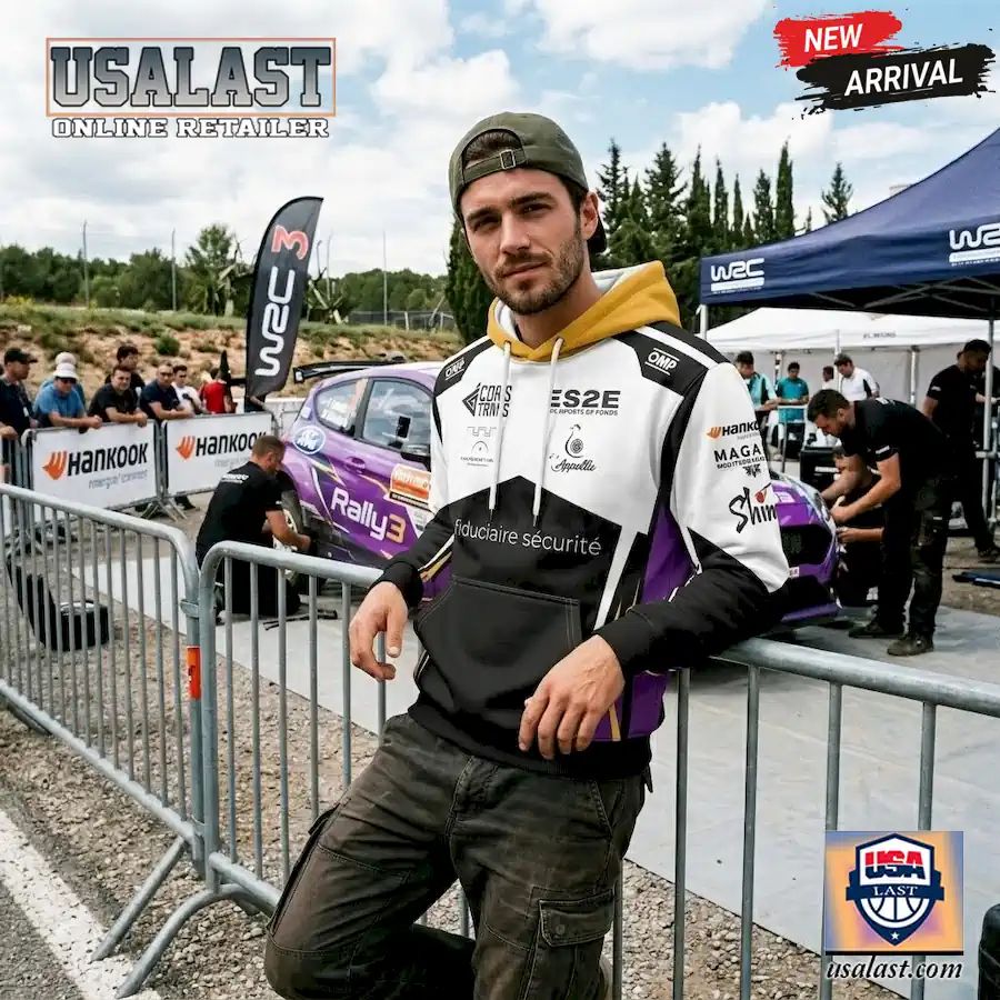 Ghjuvanni Rossi WRC3 Racing Apparel Hoodie Shirt