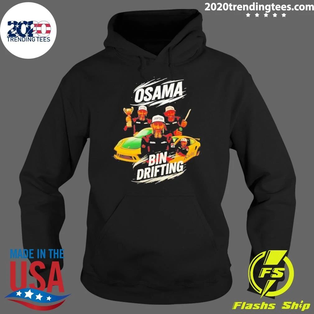 Osama Bin Drifting Osama Bin Laden Racing Meme Shirt